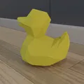 Vịt Cao Su Low Poly - Thumbnail 2