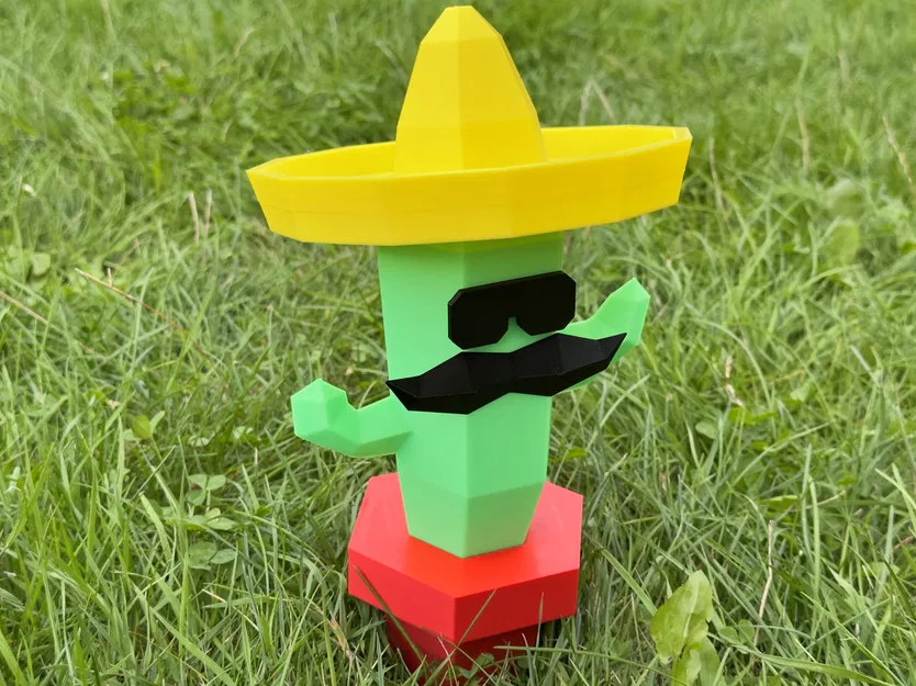 Mô hình LowPoly Jose el Cactus - Image 1