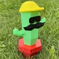 Mô hình LowPoly Jose el Cactus - Thumbnail 2