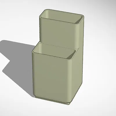 Gridfinity Giá đỡ 2 lỗ Chiều cao kép