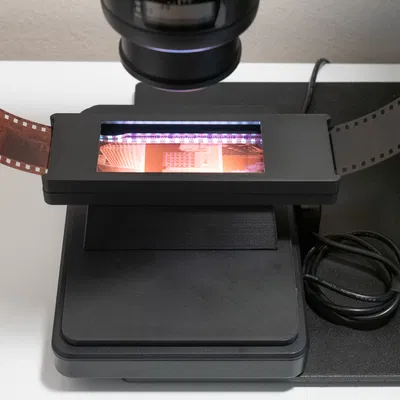 Giá Đỡ Phim 35mm Quét Toàn Viền Bằng DSLR + Bộ Nâng cho Nguồn Sáng CS-LITE