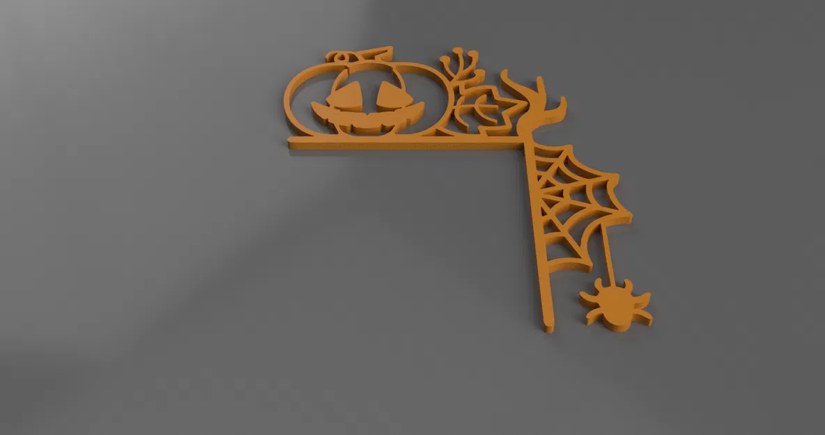 Trang trí góc cửa Halloween - Image 1