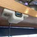 Giá đỡ cổng USB dưới bàn - Thumbnail 2