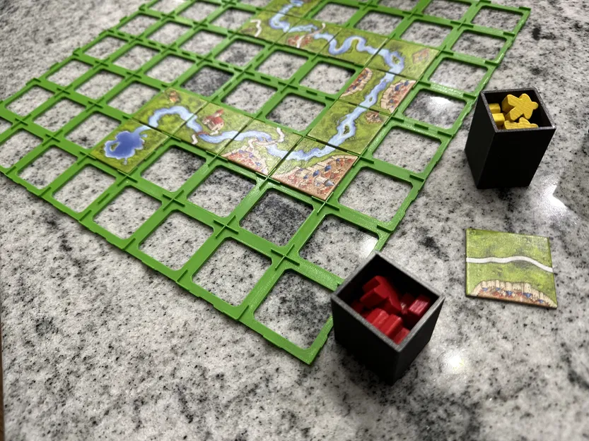 Tổ Chức Hộp và Lưới Nam Châm Carcassonne - Image 3