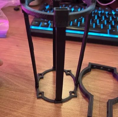 Giá đỡ lưới bàn thủy canh có kẹp PVC