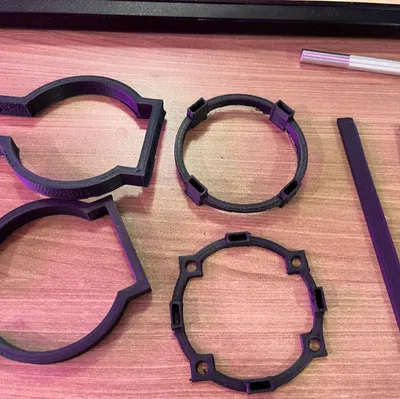 Giá đỡ lưới bàn thủy canh có kẹp PVC