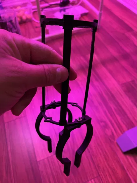 Giá đỡ lưới bàn thủy canh có kẹp PVC - Image 6