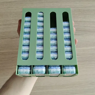 Hộp đựng dạng tham số có nắp và cửa sổ quan sát