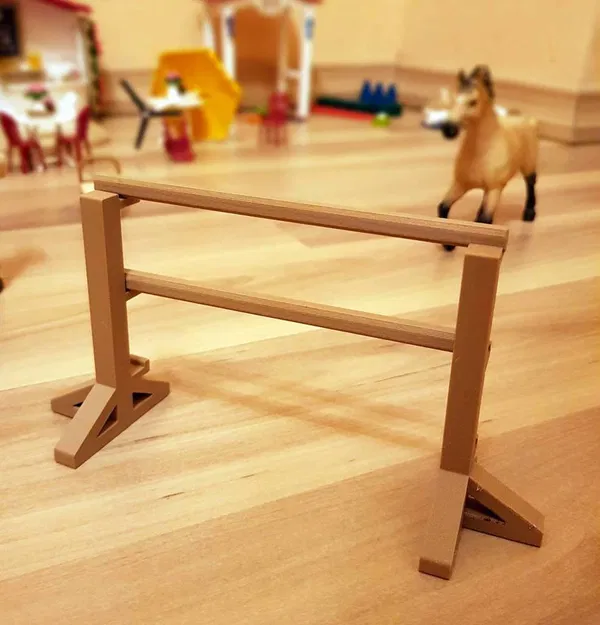 Cổng ngựa, hàng rào, chướng ngại vật - cổng, hàng rào, chướng ngại vật phù hợp cho ngựa Schleich - Image 2