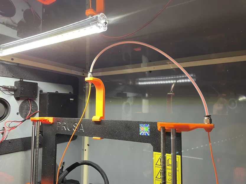 Kẹp Bowden Ngược Cho Khớp PC4-M10 Chỉnh Sửa - Gắn Khung MK3 - Image 1