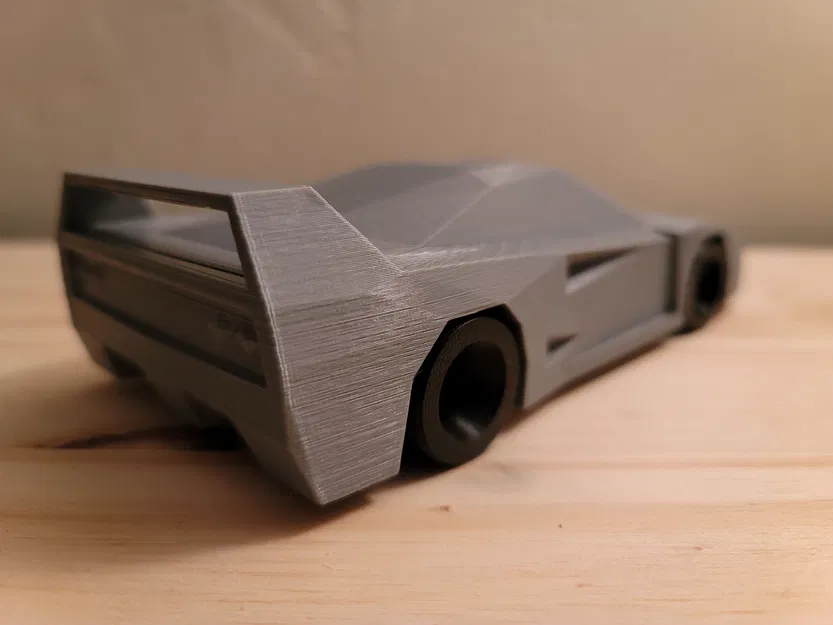 Phối lại - Ferrari F40 Low Poly - Image 5