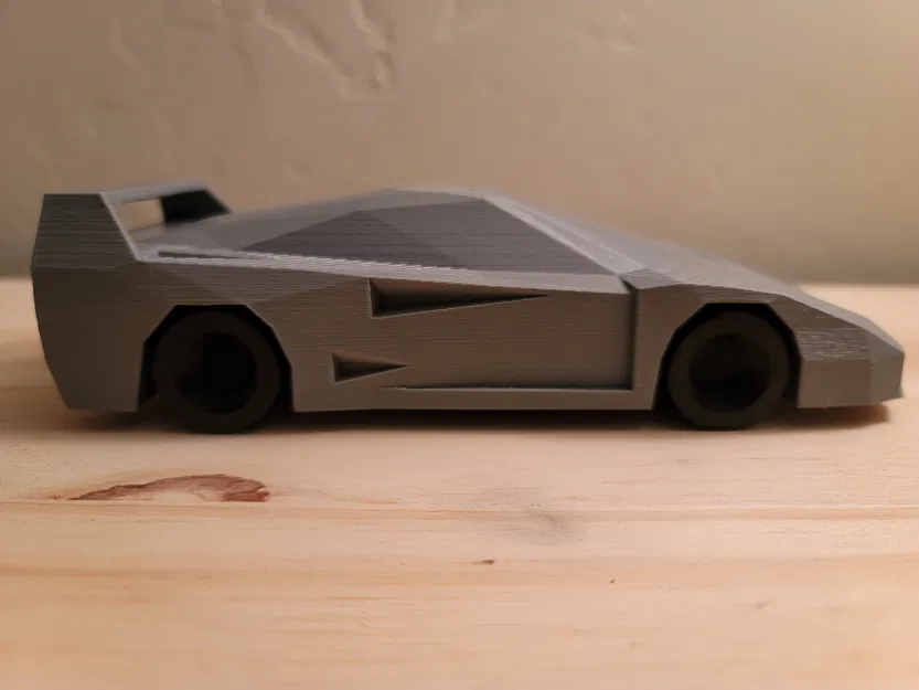 Phối lại - Ferrari F40 Low Poly - Image 6