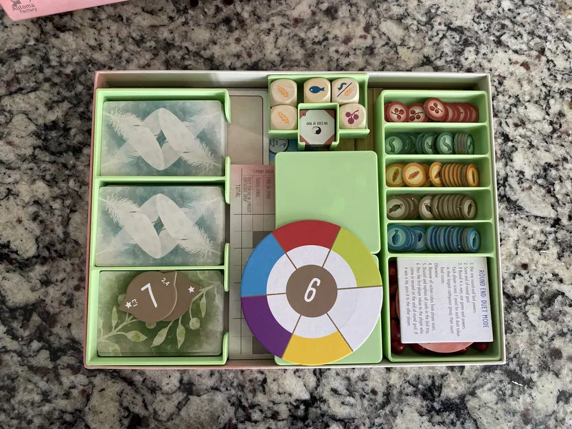 Bộ Insert Hộp Game Wingspan Asia - Image 2