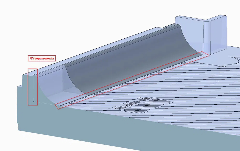 Bambu Lab X1C P1P P1S Filapoop scoop base insert | V3 cập nhật! - Image 2