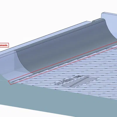 Bambu Lab X1C P1P P1S Filapoop scoop base insert | V3 cập nhật!
