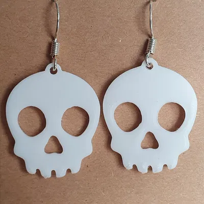 Hoa tai đầu lâu Halloween