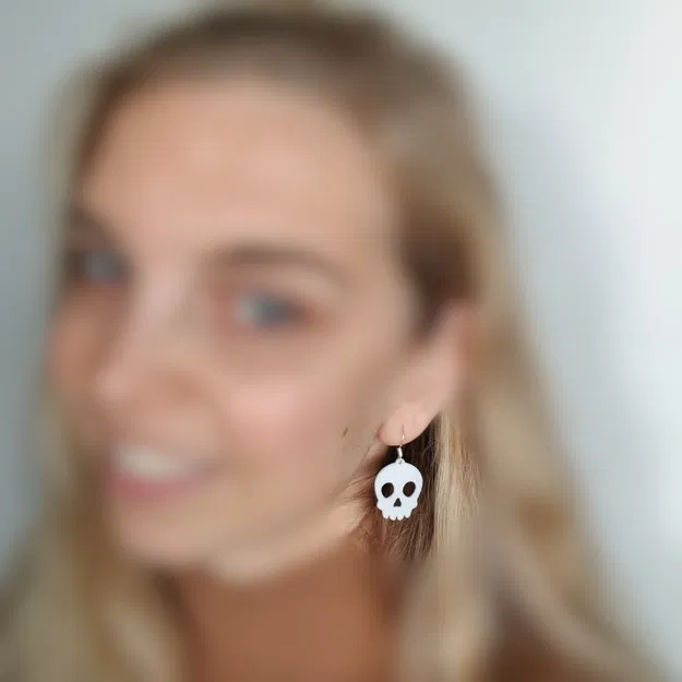 Hoa tai đầu lâu Halloween - Image 2