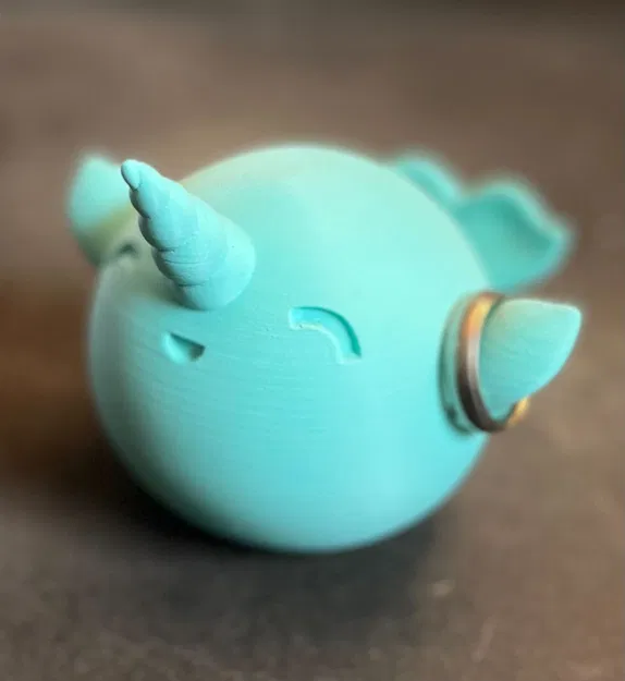 Mô Hình Kỳ Lân Biển Dễ Thương Và Giá Đỡ Nhẫn - Image 7