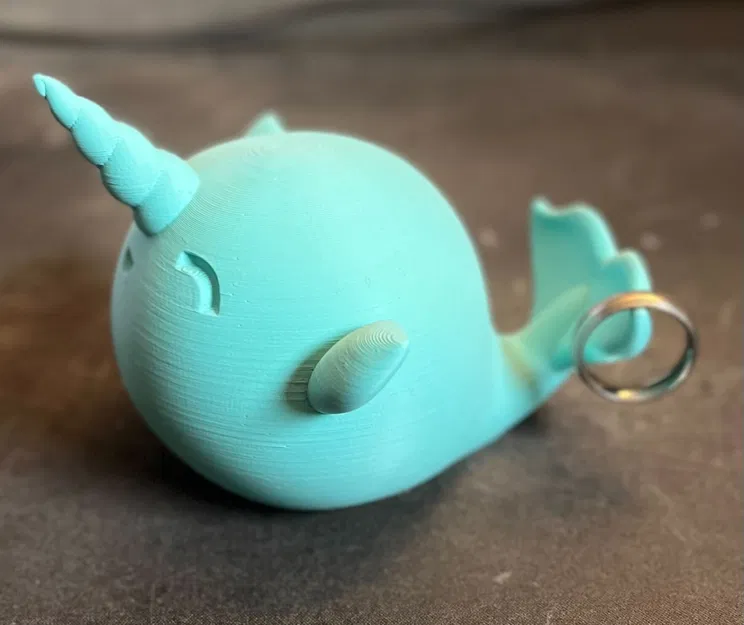 Mô Hình Kỳ Lân Biển Dễ Thương Và Giá Đỡ Nhẫn - Image 8