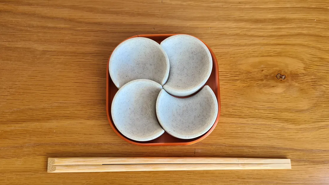 Bộ giữ đũa kèm khay - Image 4