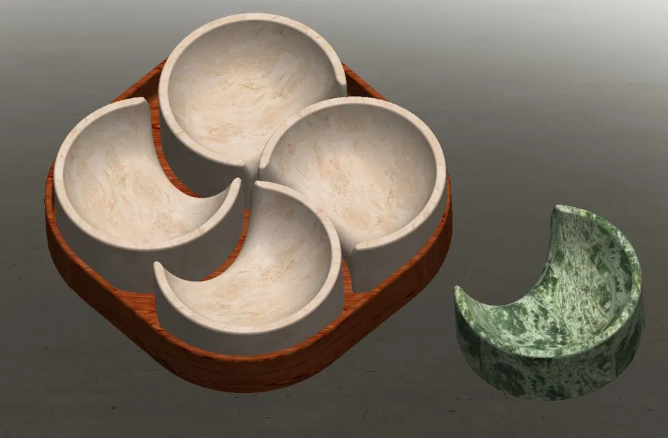 Bộ giữ đũa kèm khay - Image 12