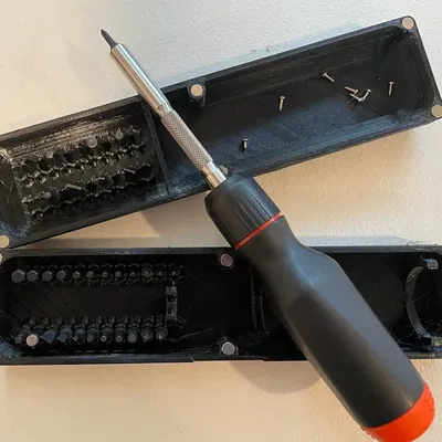 Hộp Đựng Tua Vít LTT Từ Tính Có 44 Khe Giữ Bit