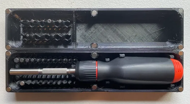 Hộp Đựng Tua Vít LTT Từ Tính Có 44 Khe Giữ Bit - Image 2