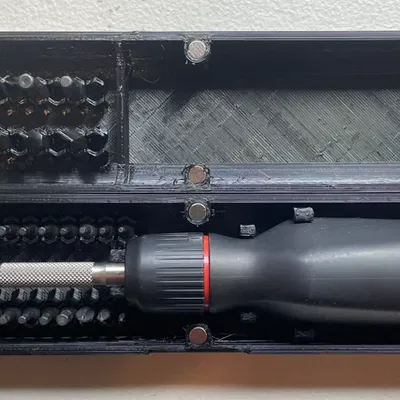 Hộp Đựng Tua Vít LTT Từ Tính Có 44 Khe Giữ Bit