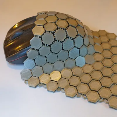 Vải Lục Giác In Nhanh