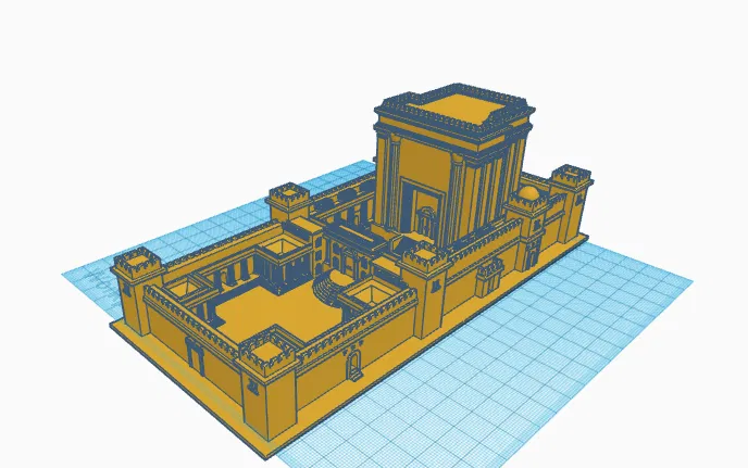 Mô hình 3D Đền thờ Bais Hamikdash - Image 1
