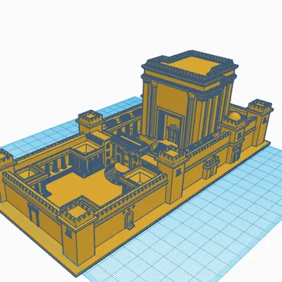Mô hình 3D Đền thờ Bais Hamikdash