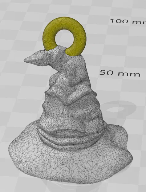 Móc khóa Nón Phân Loại có đèn - Image 2