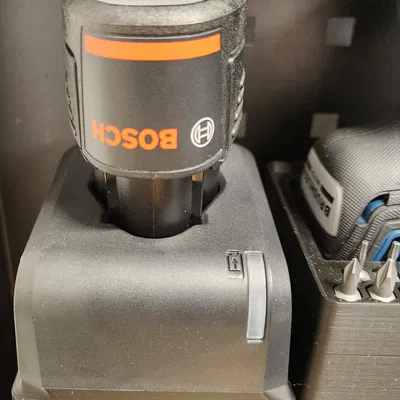 Kệ Sạc Pin Gridfinity 2x2 Bosch GAL 12V-20