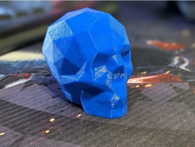 Hộp sọ Low Poly in bằng TPU - Image 1