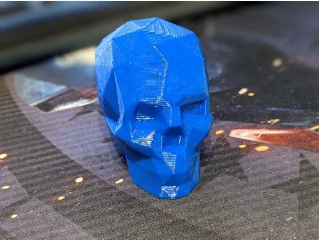 Hộp sọ Low Poly in bằng TPU - Image 2