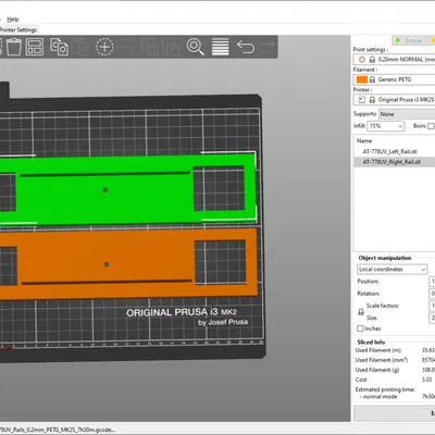 Thanh ray bên cho AnyTone AT-778UV
