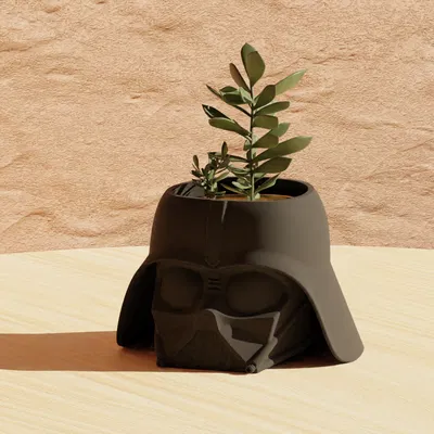 Chậu Cây Darth Vader Dễ Thương - Star Wars