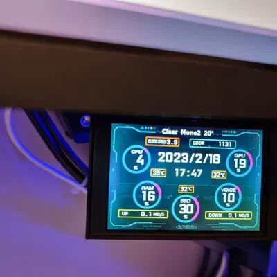 Màn hình Sức khỏe PC Thông minh Turzx Turing 3.5 IPS