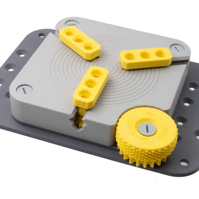 Mỏ kẹp gắn bàn 4-Jaw / 3-Jaw / 2-Jaw có thể thay hàm - In 100%!