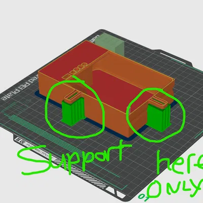 Bộ giảm thanh / Ống giảm thanh quạt Bambu X1