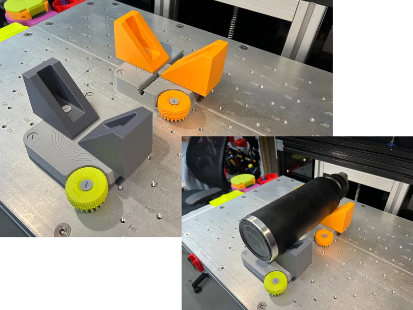 Mỏ kẹp gắn bàn 4-Jaw / 3-Jaw / 2-Jaw có thể thay hàm - In 100%! - Image 7