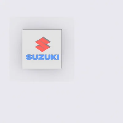 Logo Suzuki 150x150mm