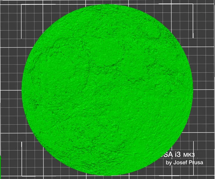 Lithophane Mặt Trăng 200mm - Image 1
