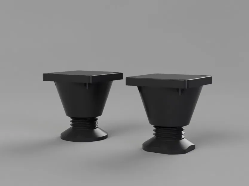 Chân đế điều chỉnh chiều cao cho bàn IKEA LACK - Image 1