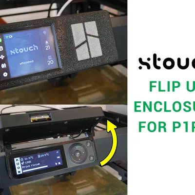 Vỏ ốp xtouch cho Bambu Lab P1P/S