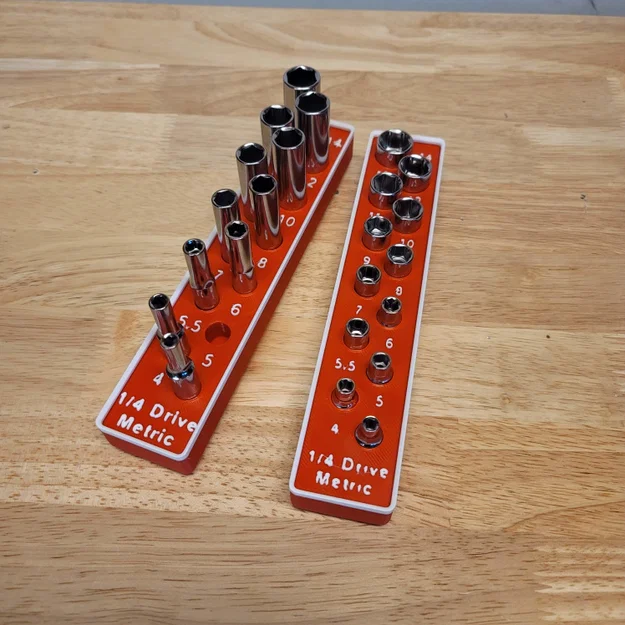 Bộ Tổ Chức Ổ Cắm Gridfinity, ¼" và 3/8" - Image 7
