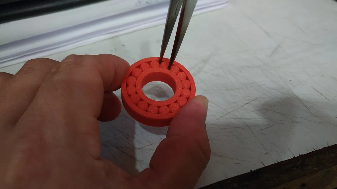 VÒNG BI - In tại chỗ - với các bộ phận lăn thực - Image 4