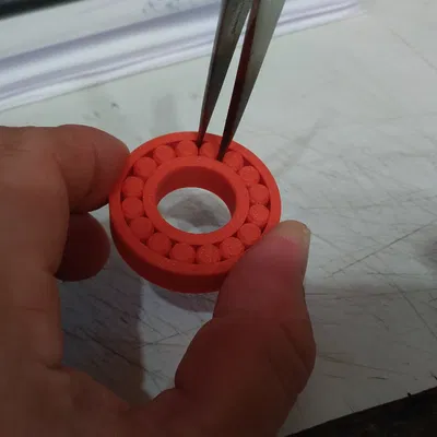 VÒNG BI - In tại chỗ - với các bộ phận lăn thực