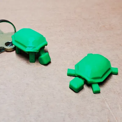 Móc Khóa Rùa In Liền