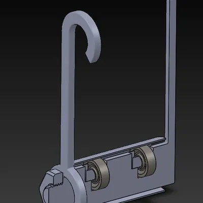 Móc treo cuộn dây có vòng bi